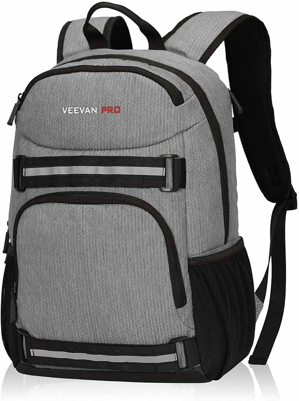 Veevanpro Lightweight Skateboard Backpack