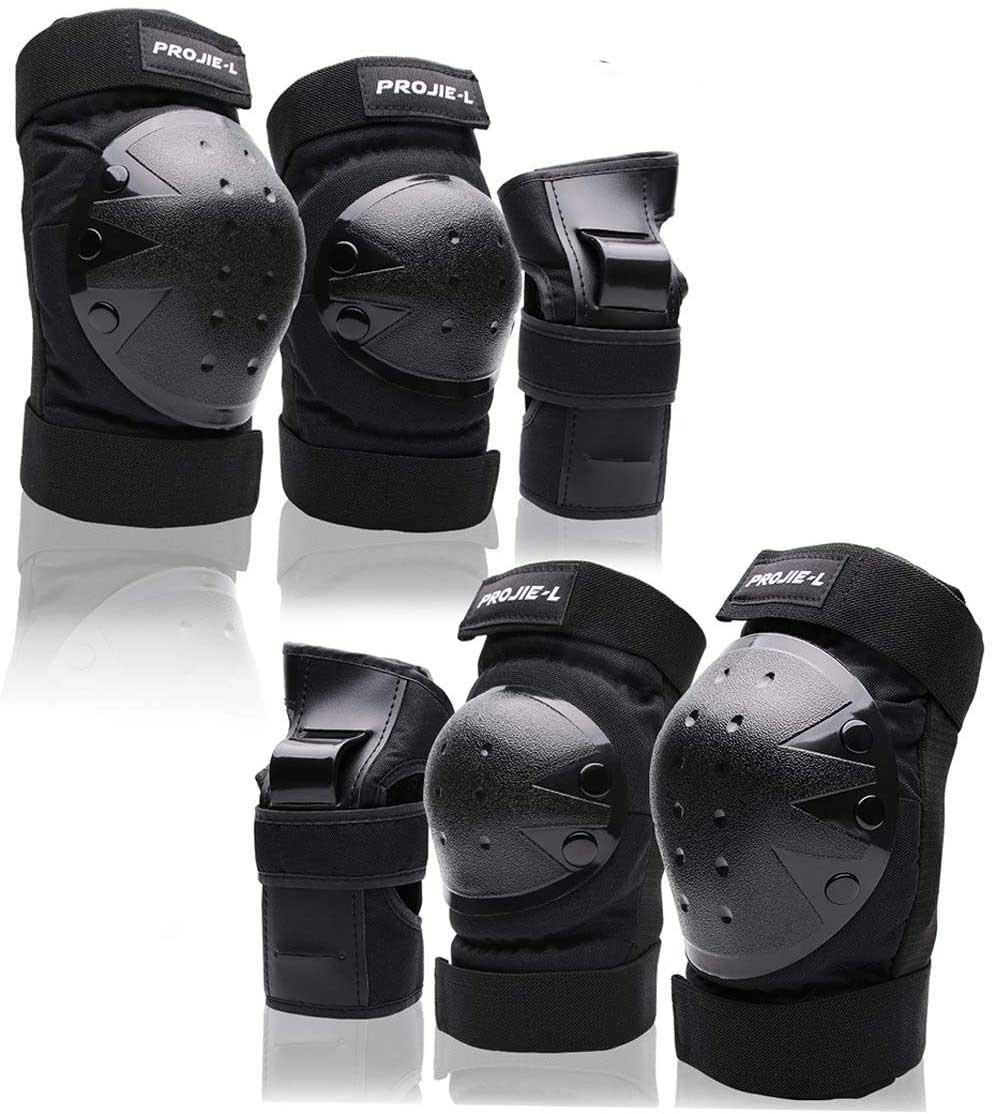 Projie-L Knee Pads Elbow Pads Wrist Guards Protective Gear Set